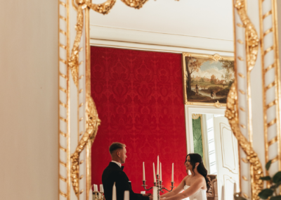 Pałac Popielów w Kurozwękach Sesja Ślubna